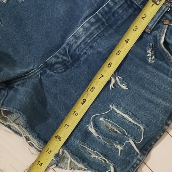 Vintage 1980s wrangler cutoffs 32 - Picture 8 of 9